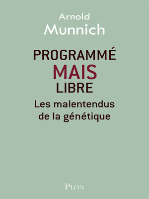 cover image of Programmé mais libre